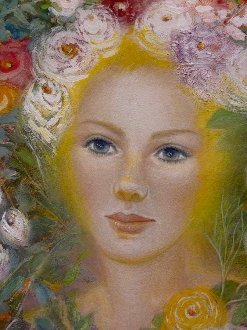 市川喜栄子　フロラ ローマ神話で春と花と豊穣の神 2005年 11月 創作