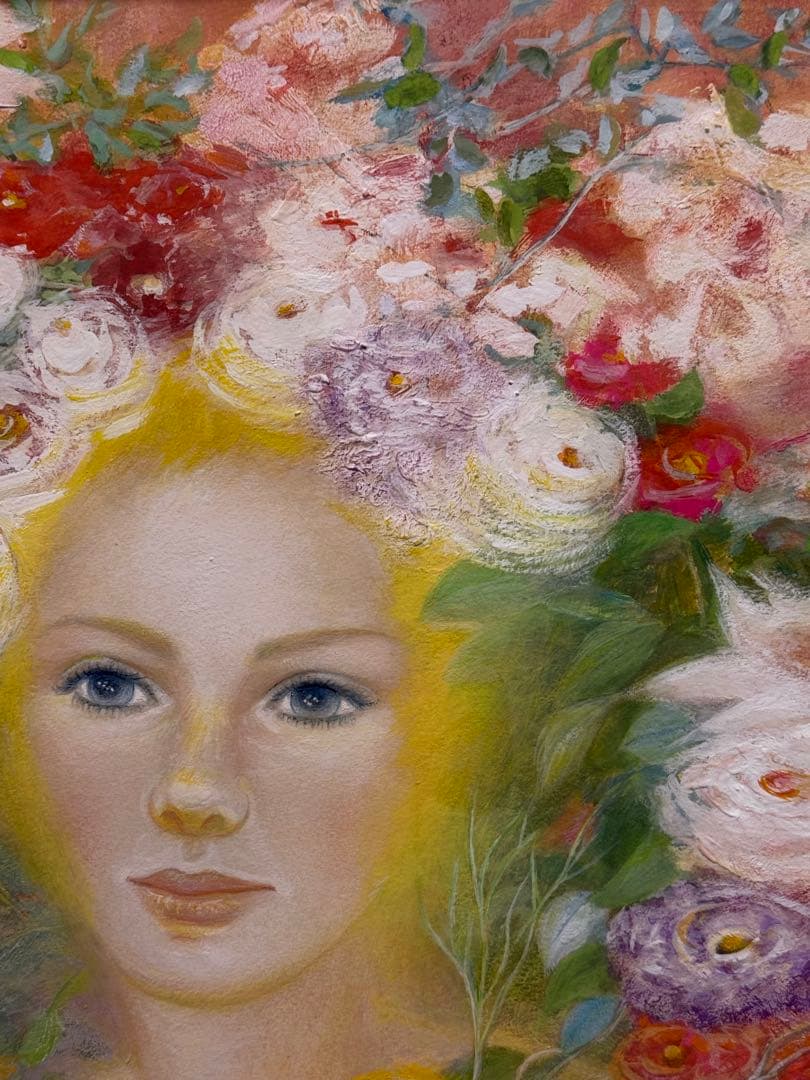 市川喜栄子　フロラ ローマ神話で春と花と豊穣の神 2005年 11月 創作