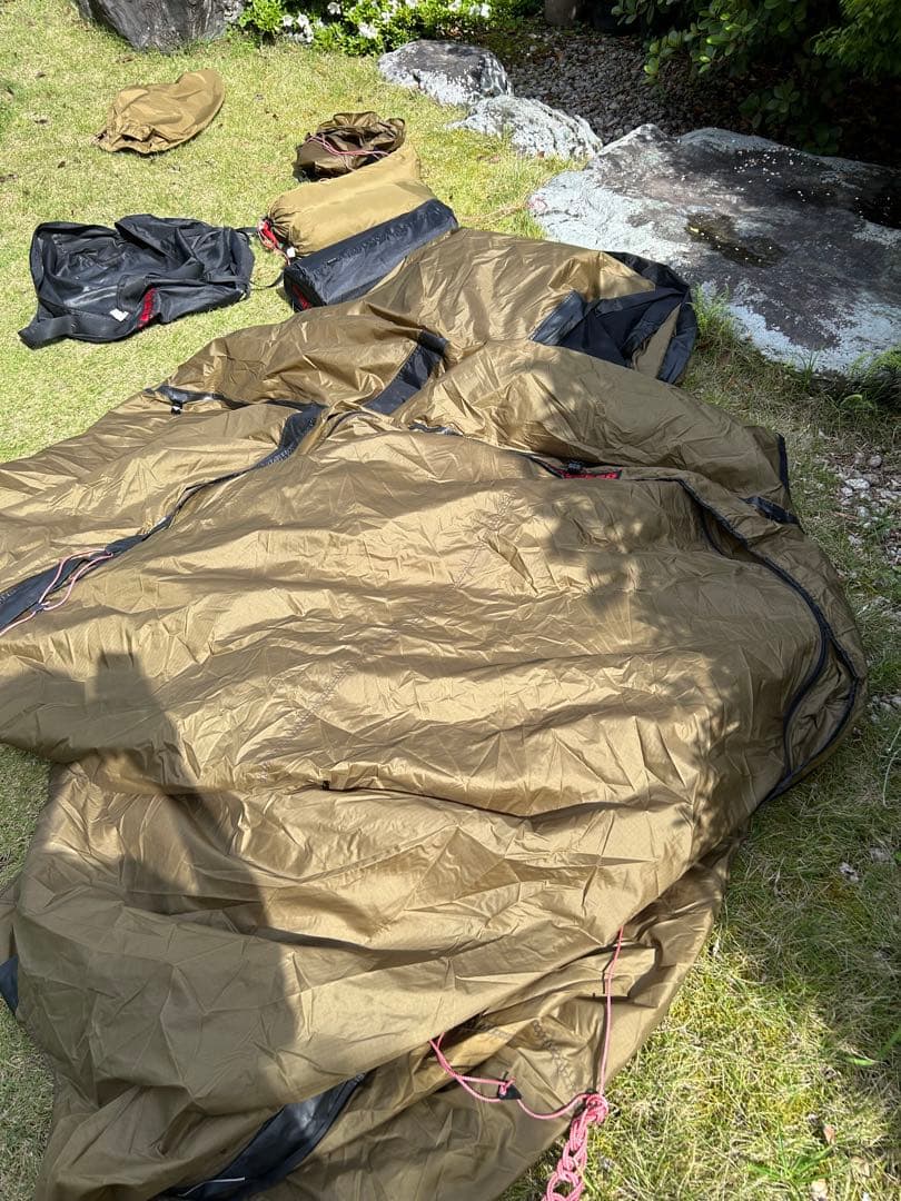 Hilleberg アトラス　サンド ベスタビュールセット