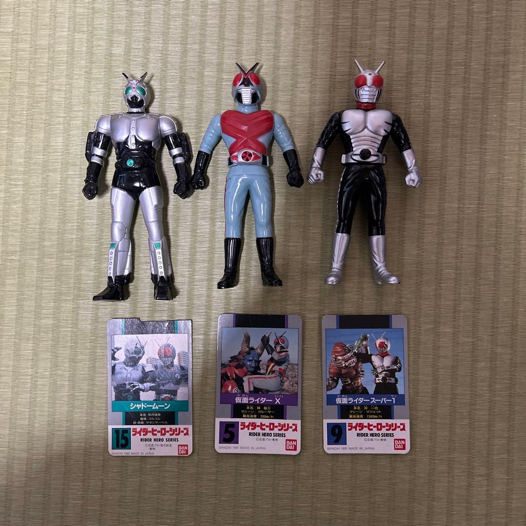 仮面ライダーフィギュア　1991年〜