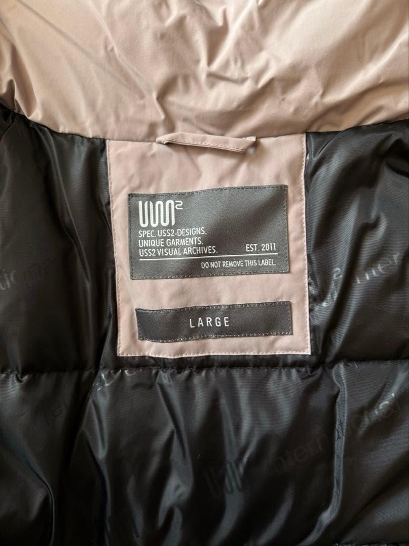 USS2 24-25 スキーウェア ダウンジャケット L ユニセックス 美品