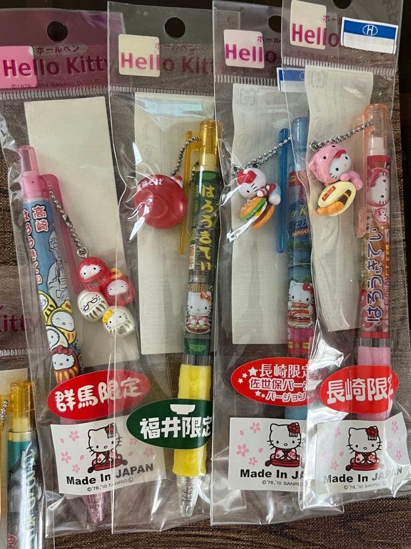 ハローキティ　ご当地　ボールペン　15本セット　バラ売り不可