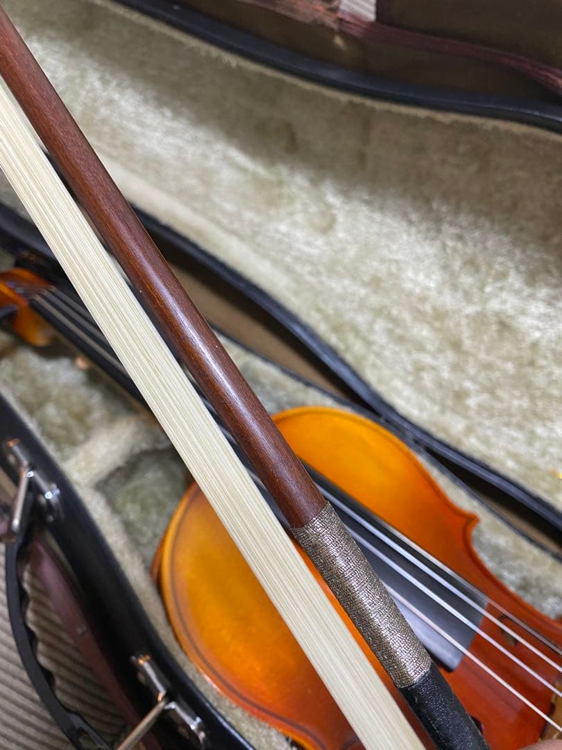 スズキバイオリン 本体 ブラウン ケース付き 4/4 no.280