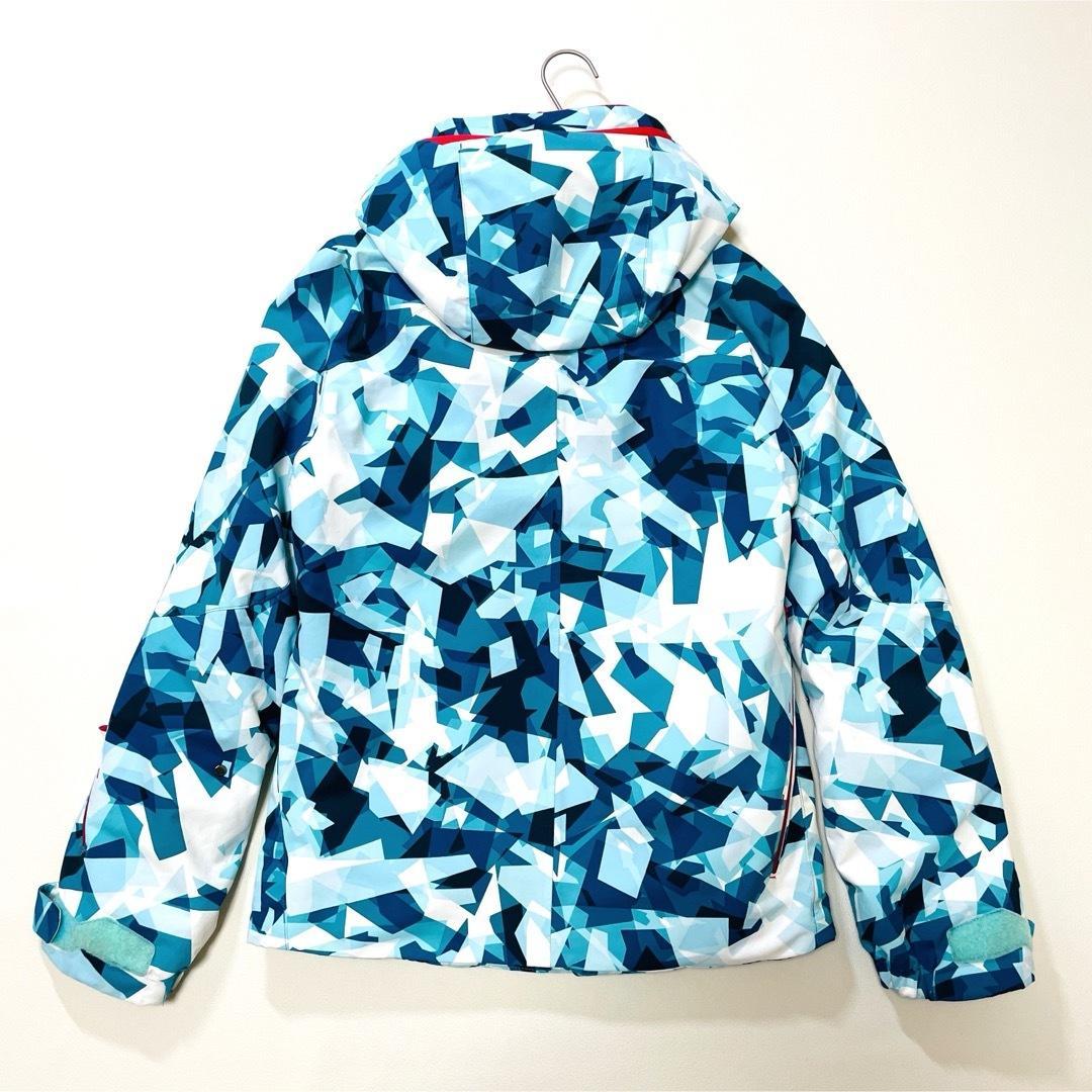 6643 デサント　ジャケット　スキーウェア　S.I.O 中綿入り　総柄