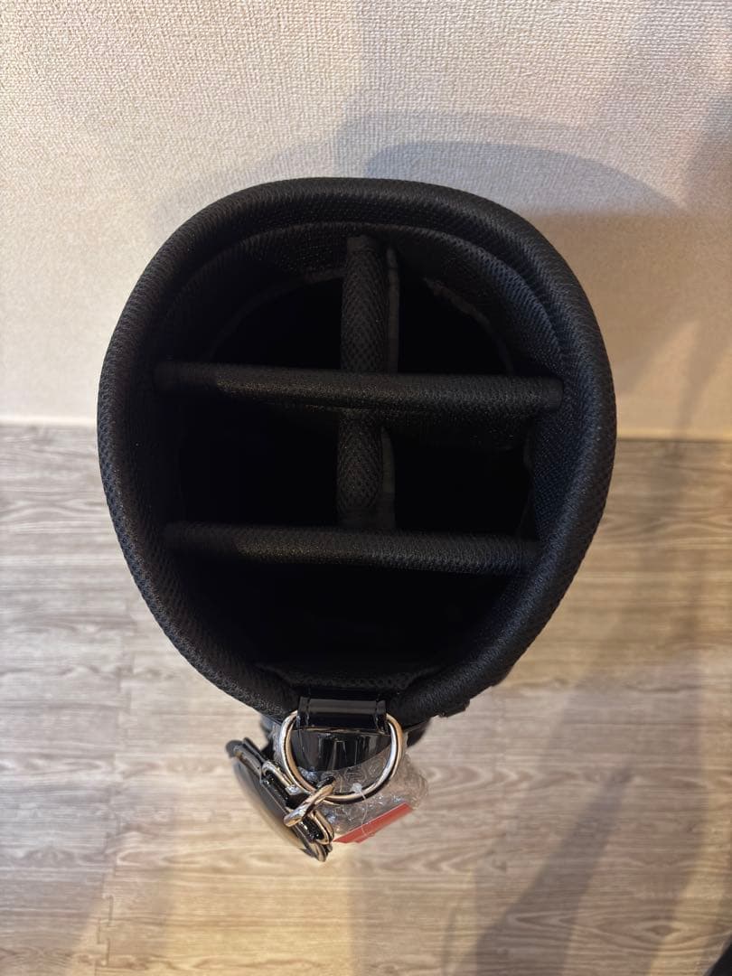 新品未使用 HONMA キャディバッグ Wフュージョン BLACK /BLACK