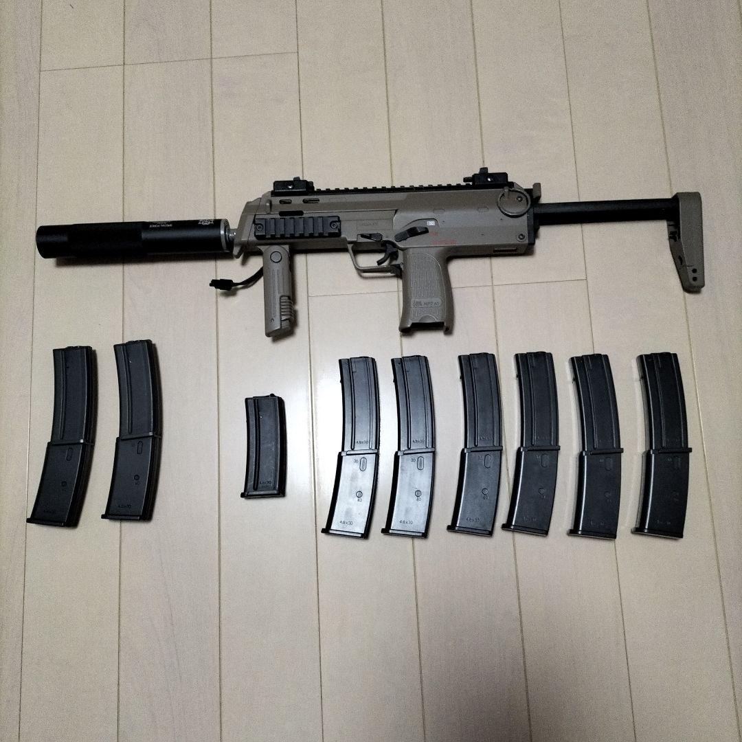 早い者勝ち‼️東京マルイMP7 A1 カスタム電動ガン　サバゲー美品　週末セール