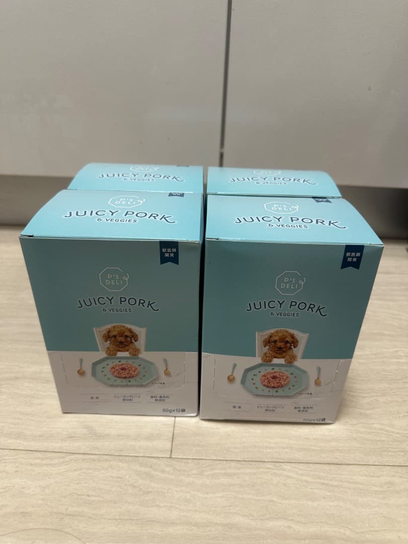 オリジナルウェットフード　ジューシーポーク味　１２袋×4箱セット