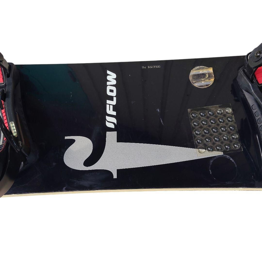 FLOW 152cm スノーボード 板 ビンディング付 Mサイズ オールラウンド
