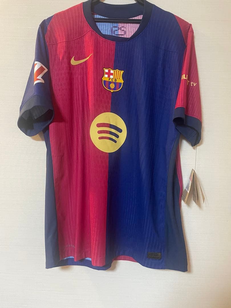 丸ロゴ　オーセンティックユニフォーム バルセロナ　カサド　24-25 ホーム