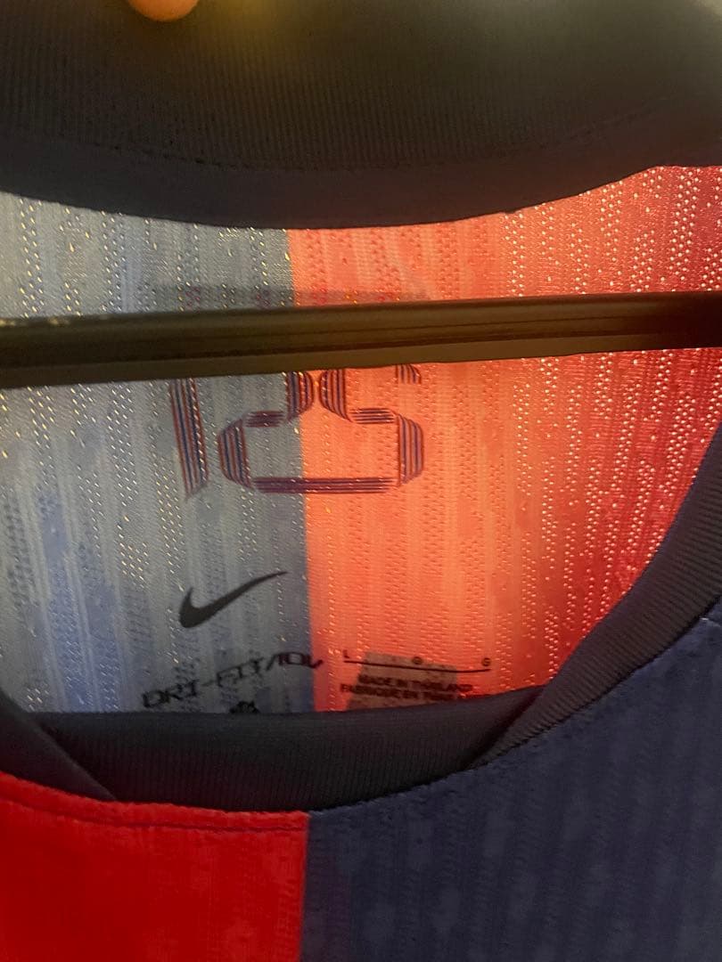 丸ロゴ　オーセンティックユニフォーム バルセロナ　カサド　24-25 ホーム