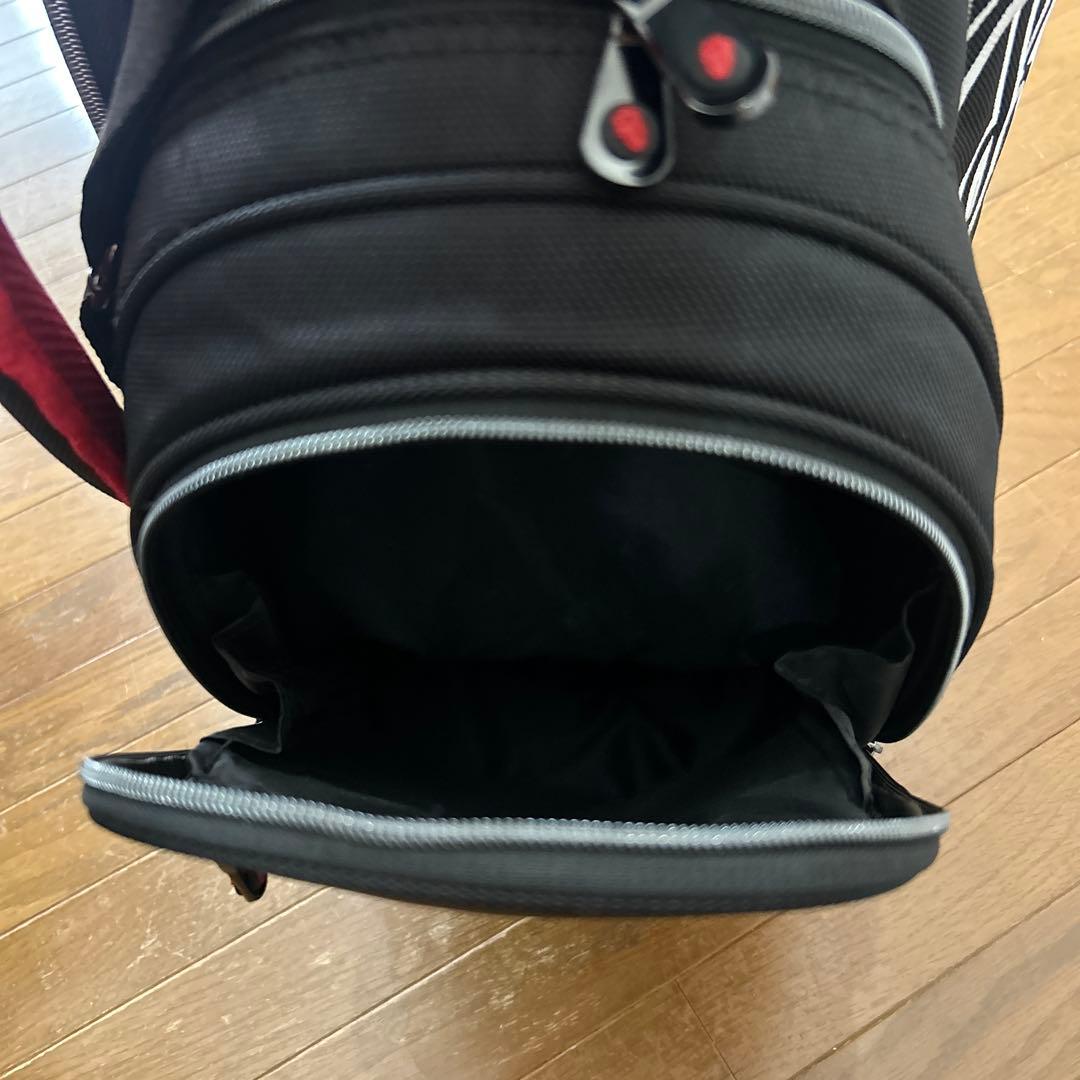 The Rolling Stones キャディバッグ 黒/赤