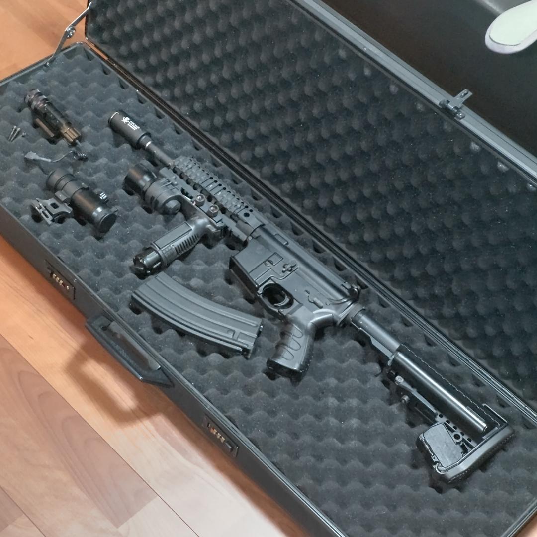 東京マルイ　エアガン M4 A1 フルカスタム 9.6V仕様 強化スプリング