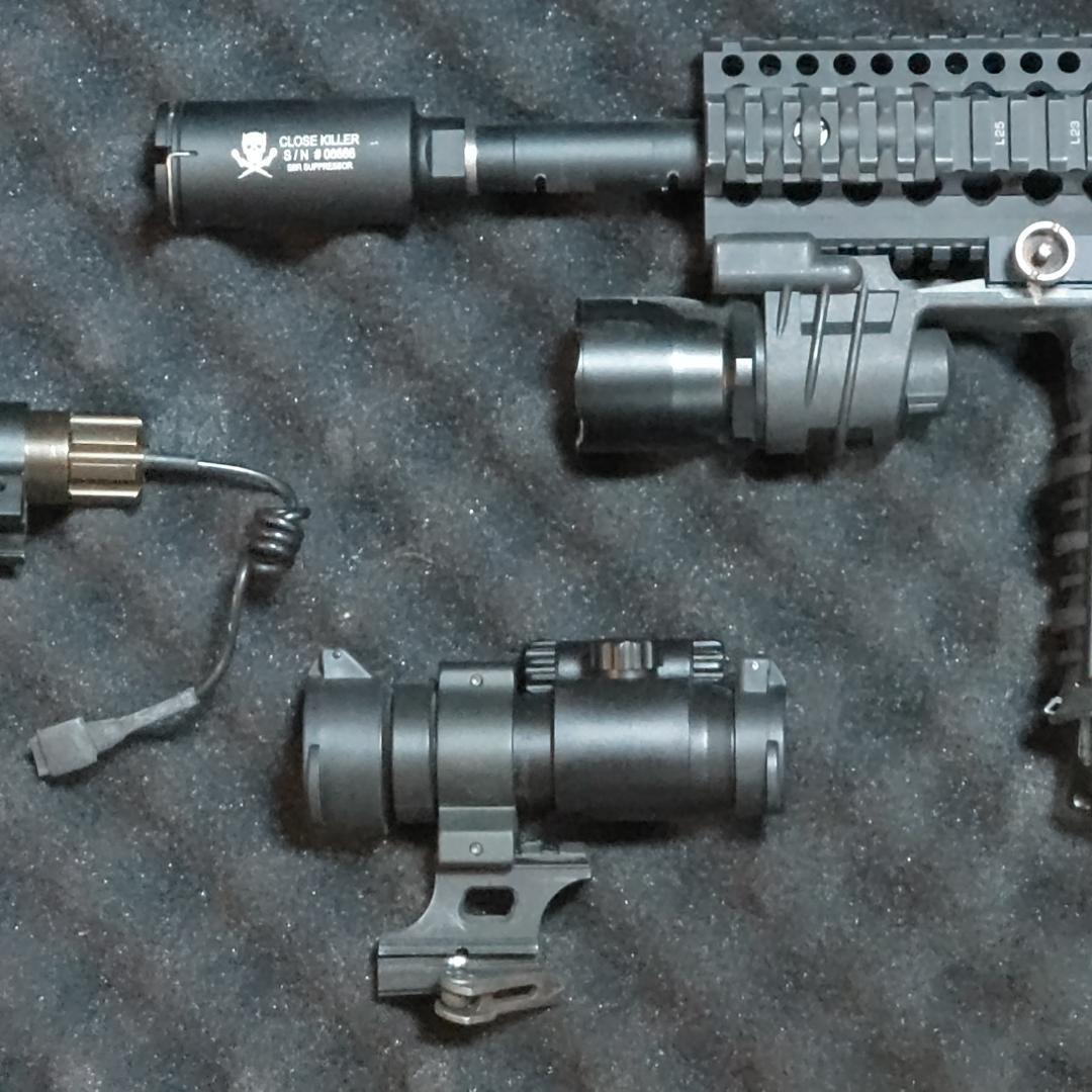 東京マルイ　エアガン M4 A1 フルカスタム 9.6V仕様 強化スプリング