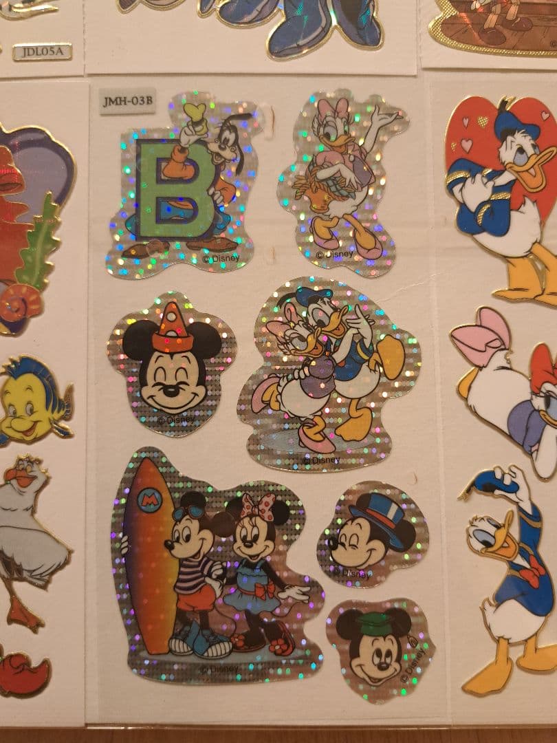 【超希少！】90s ヴィンテージ ディズニー シール 10シートセット 台湾限定