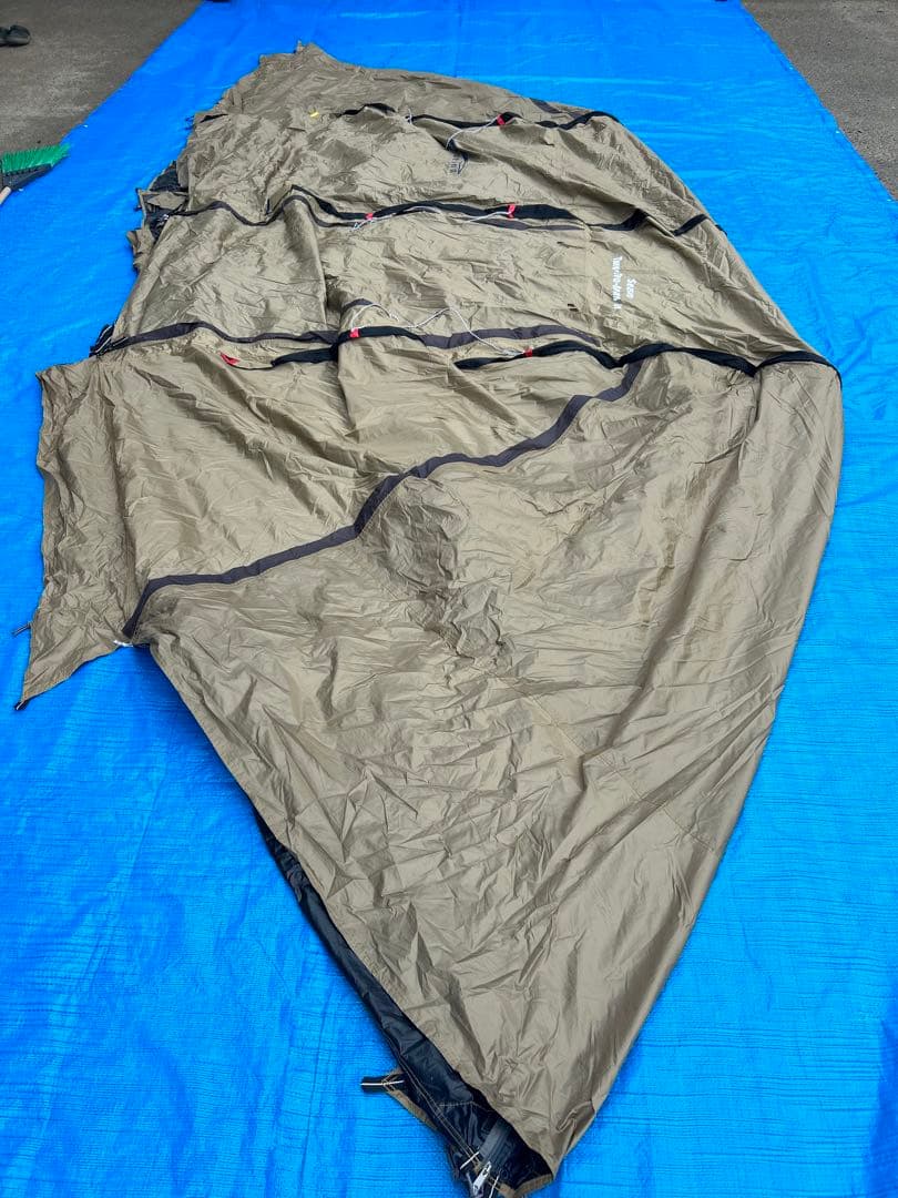 テントファクトリー ブルーウィンド 4シーズン トンネル2ルーム テント