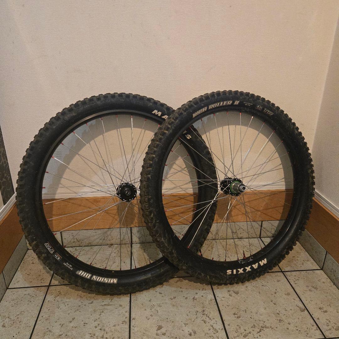 【フレーム売れました】27.5+ MTBパーツセット HOPE XT