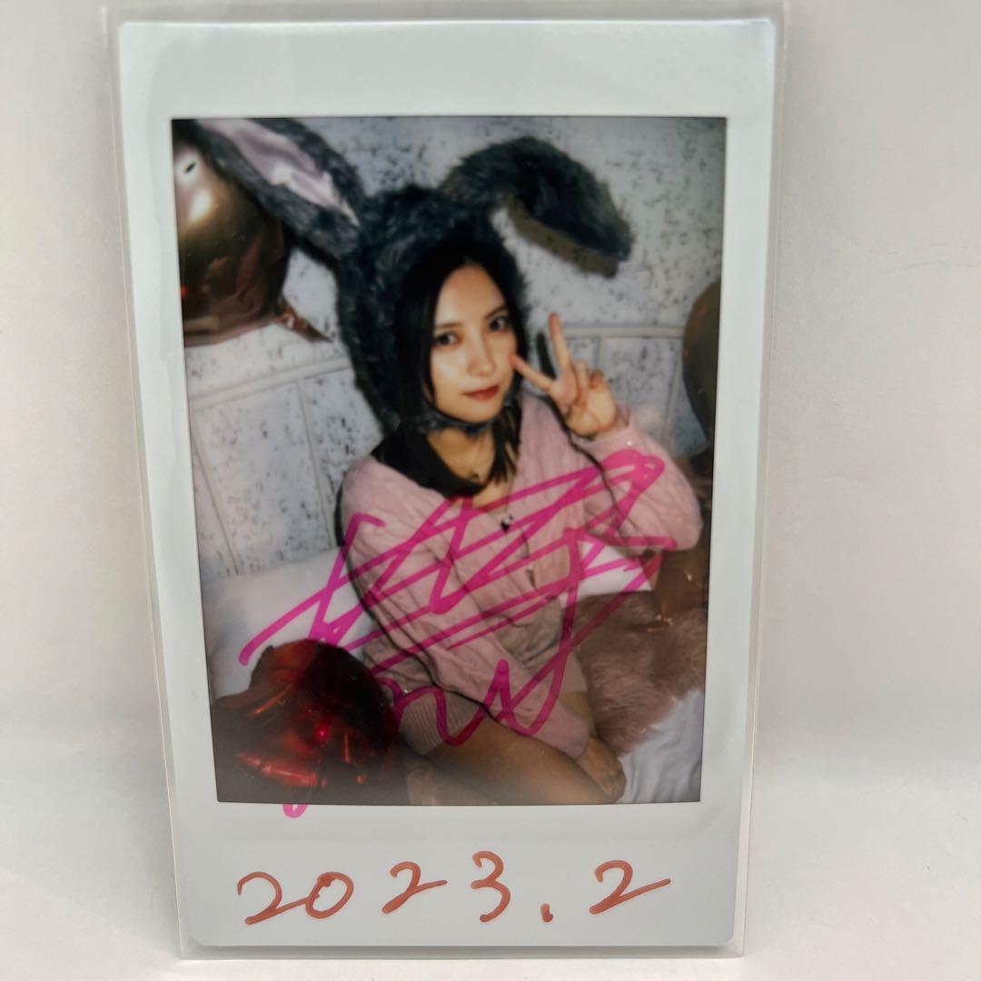 【直筆サイン】桃月なしこ チェキ 2023年