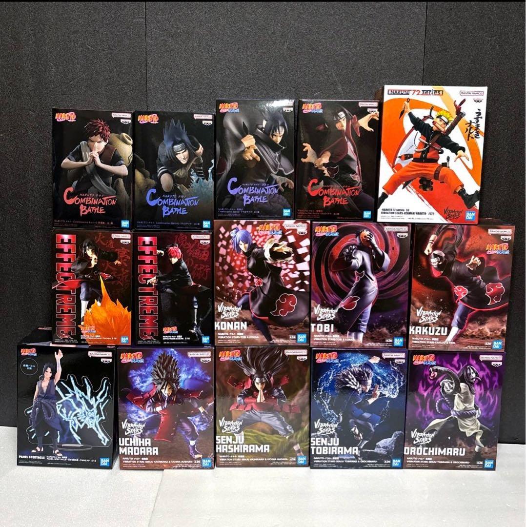 NARUTO 　暁　トビ　小南　サソリ他　イタチ　サスケ　千手扉間　千手柱間　他