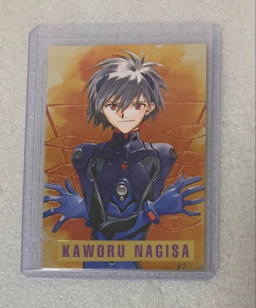 エヴァンゲリオン　カードダスマスターズ　抽プレ当選カード　渚カヲル　限定賞品