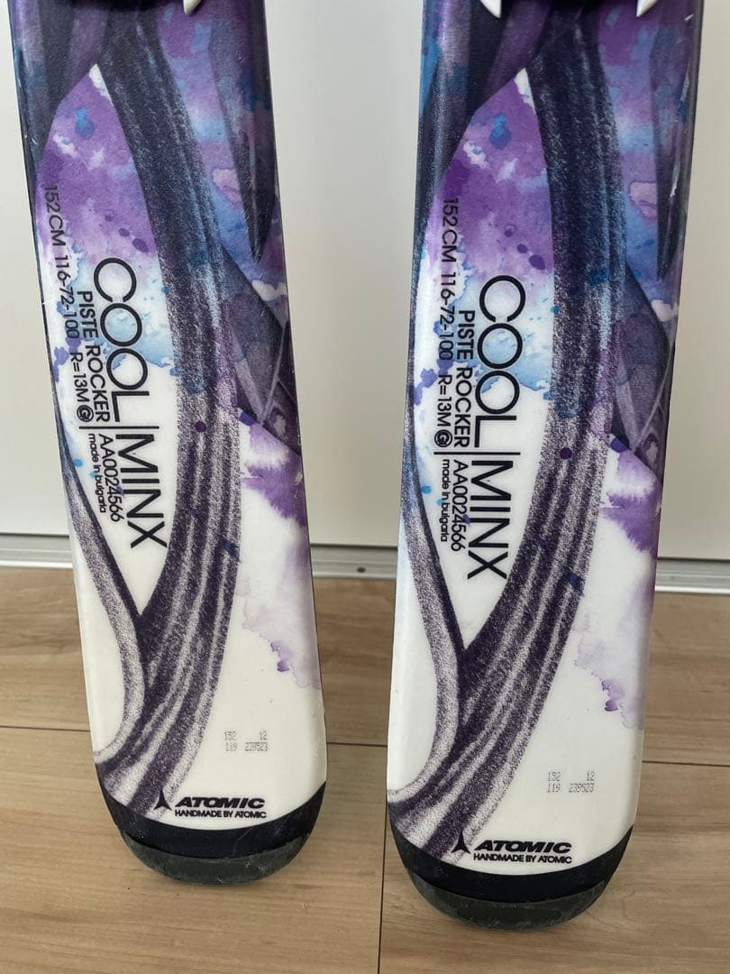 ATOMIC COOL MINX 152cm スキー板