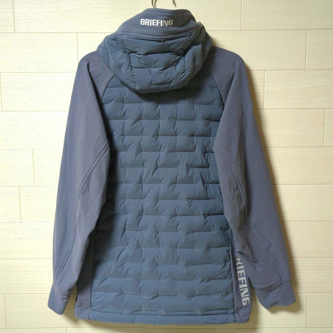 メンズウェア BRIEFING MENS HYBRID DOWN PARKA M