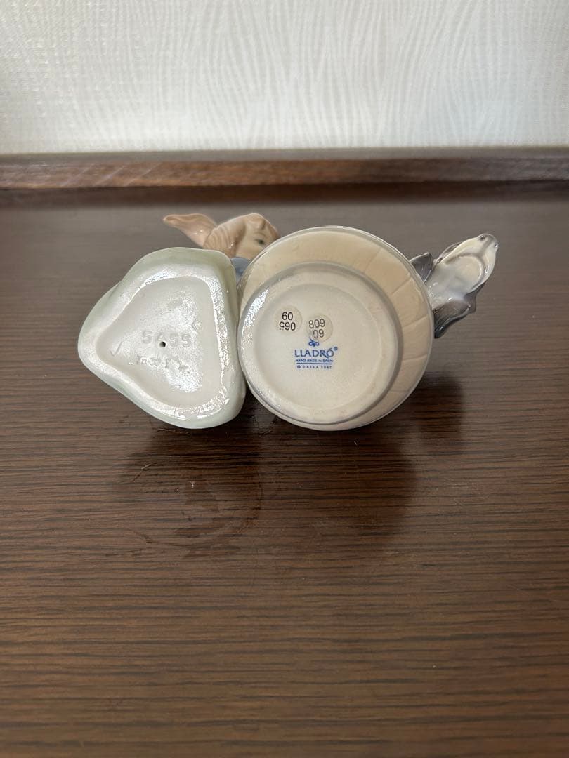 リヤドロ LLADRO きれいにしましょうね　　　　　　【定価33000円】