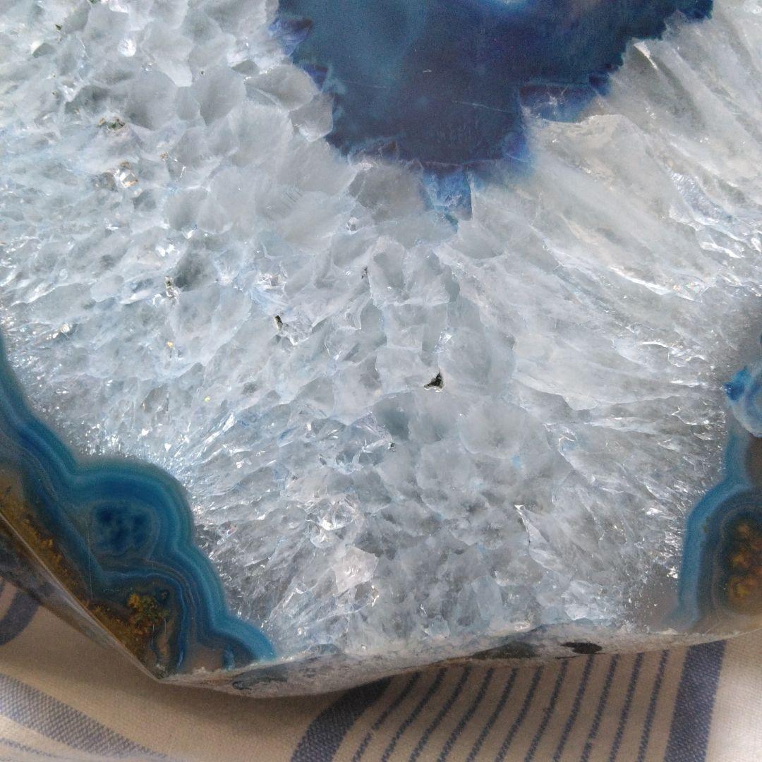 青瑪瑙ドーム、原石、ジオード、開運、縁起物、観賞石、パワーストーン、厄除け、石