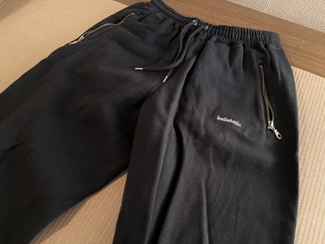 ウェア ballaholic Small Logo Zip Sweat Pants