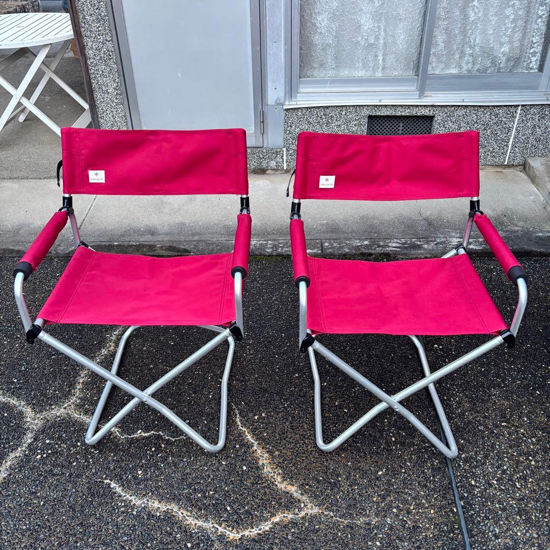 ゆうぞう　 peak FDチェアワイド RD 2脚セット