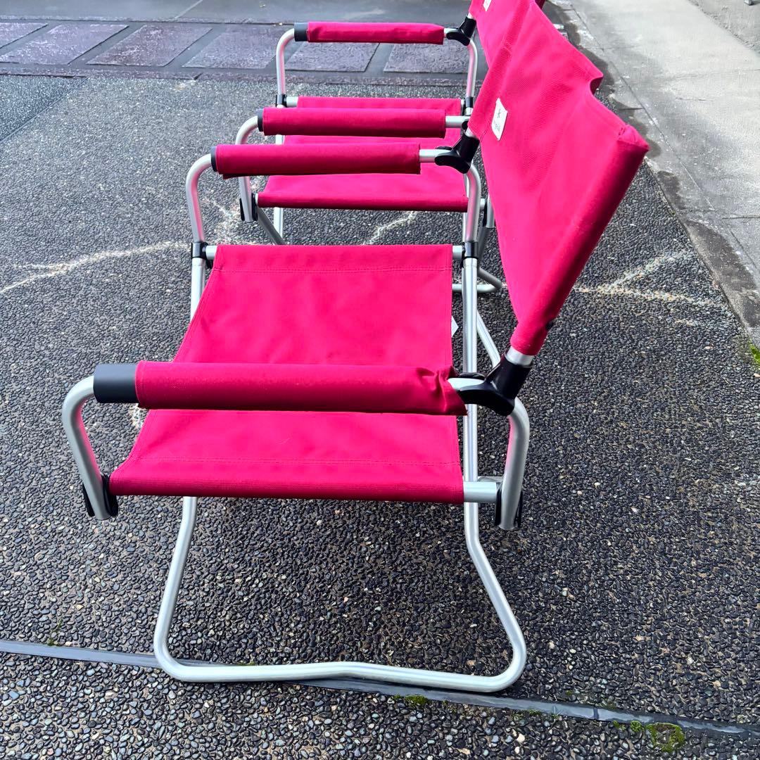 ゆうぞう　 peak FDチェアワイド RD 2脚セット