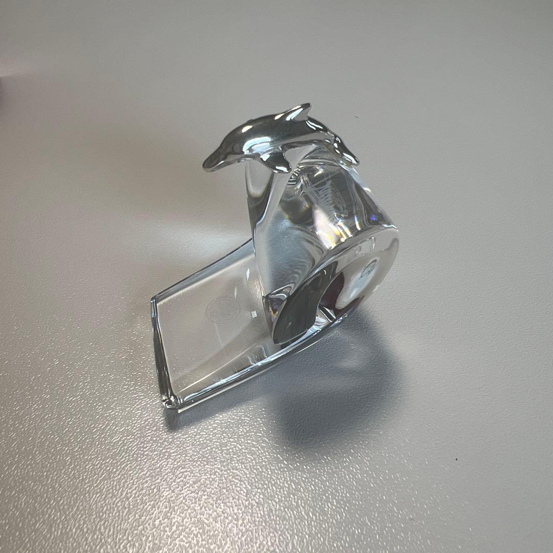 【レア品】Baccarat バカラ ペーパーウェイト 置物
