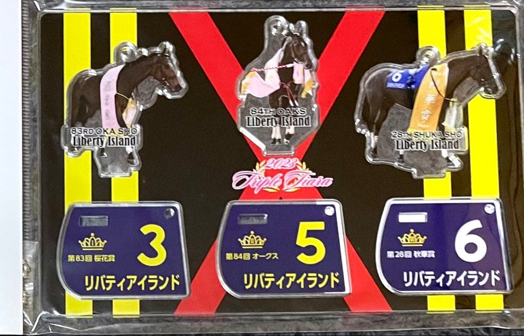 【三冠記念アクスタ・サラピン付】超BIGぬいぐるみ リバティアイランド　DMM