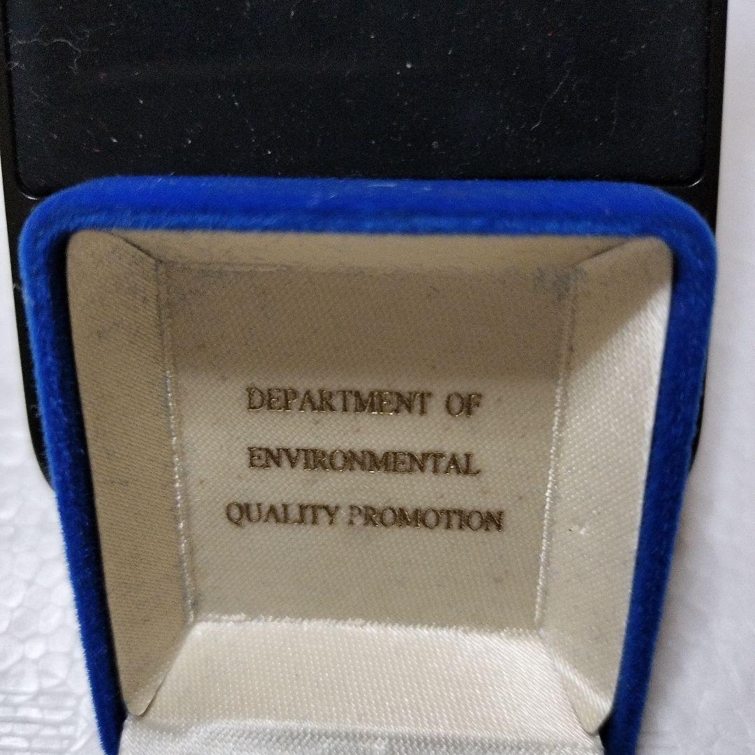 ピンバッジ＆胸章　ASEAN　1995年　GREEN ＆CLEAN 　2点セット