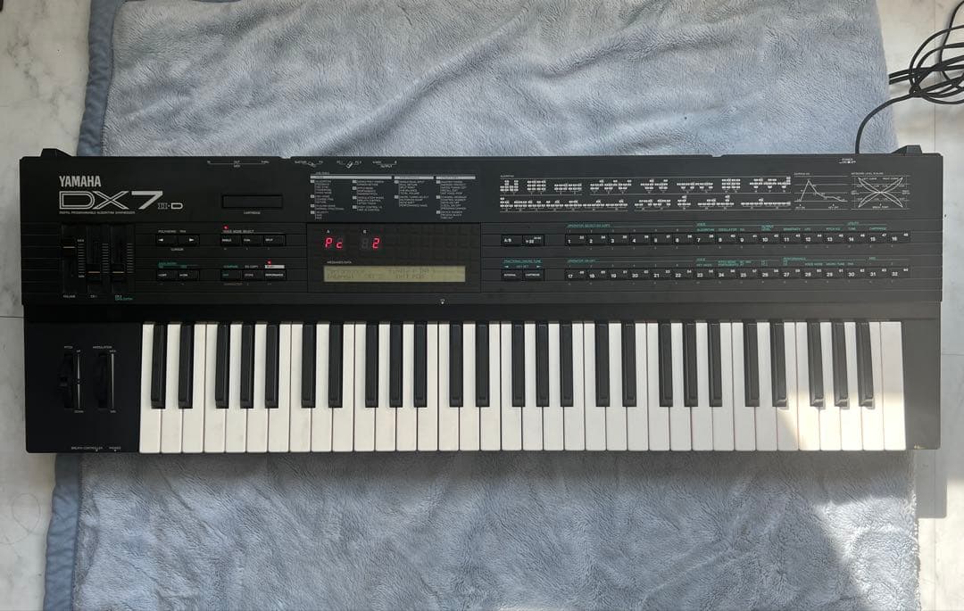 Yamaha DX7 ⅡD シンセサイザー　ジャンク
