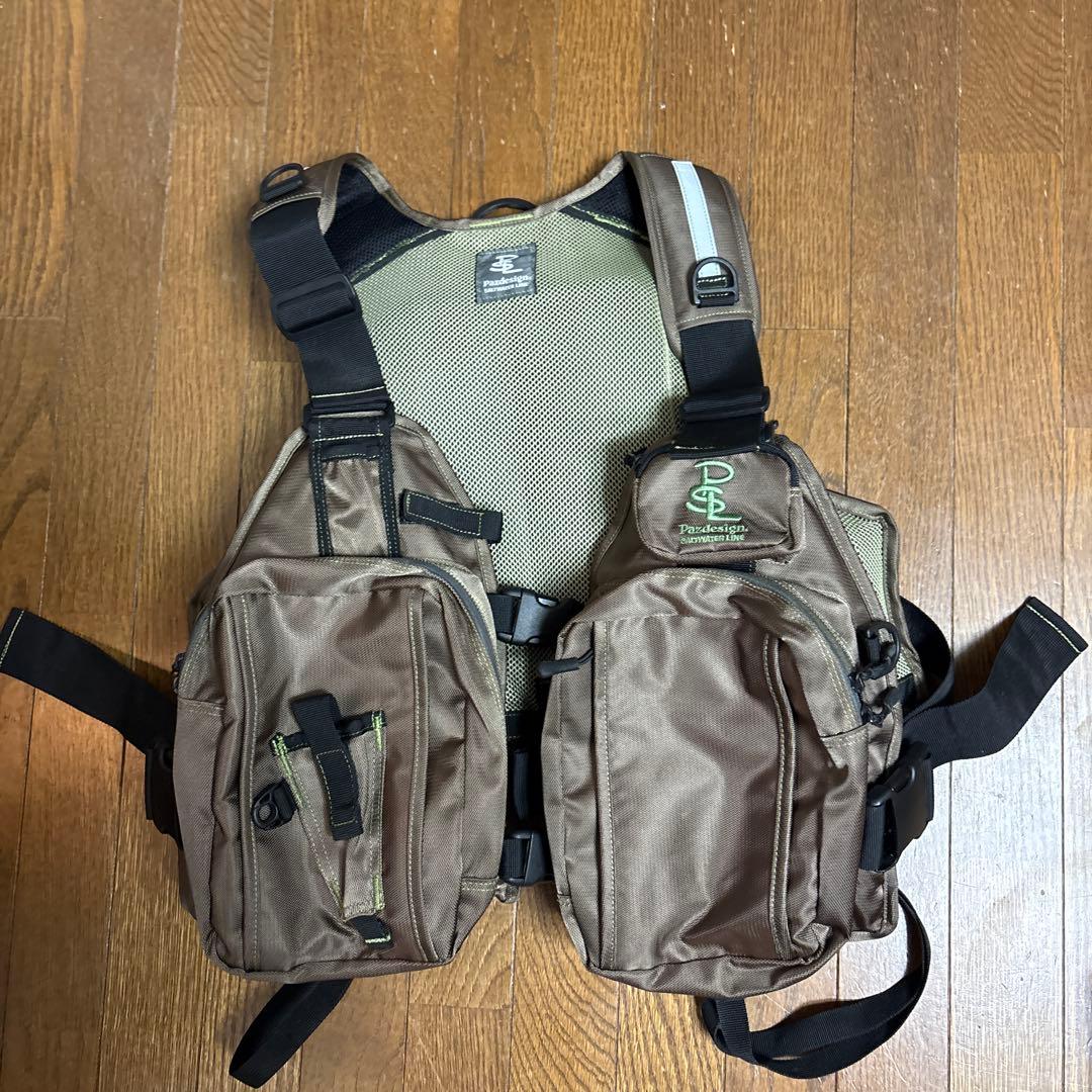 Pazdesign Saltwater Line ライフジャケットフリーsize