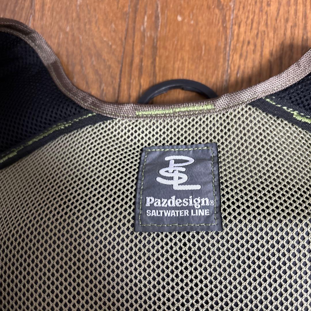 Pazdesign Saltwater Line ライフジャケットフリーsize