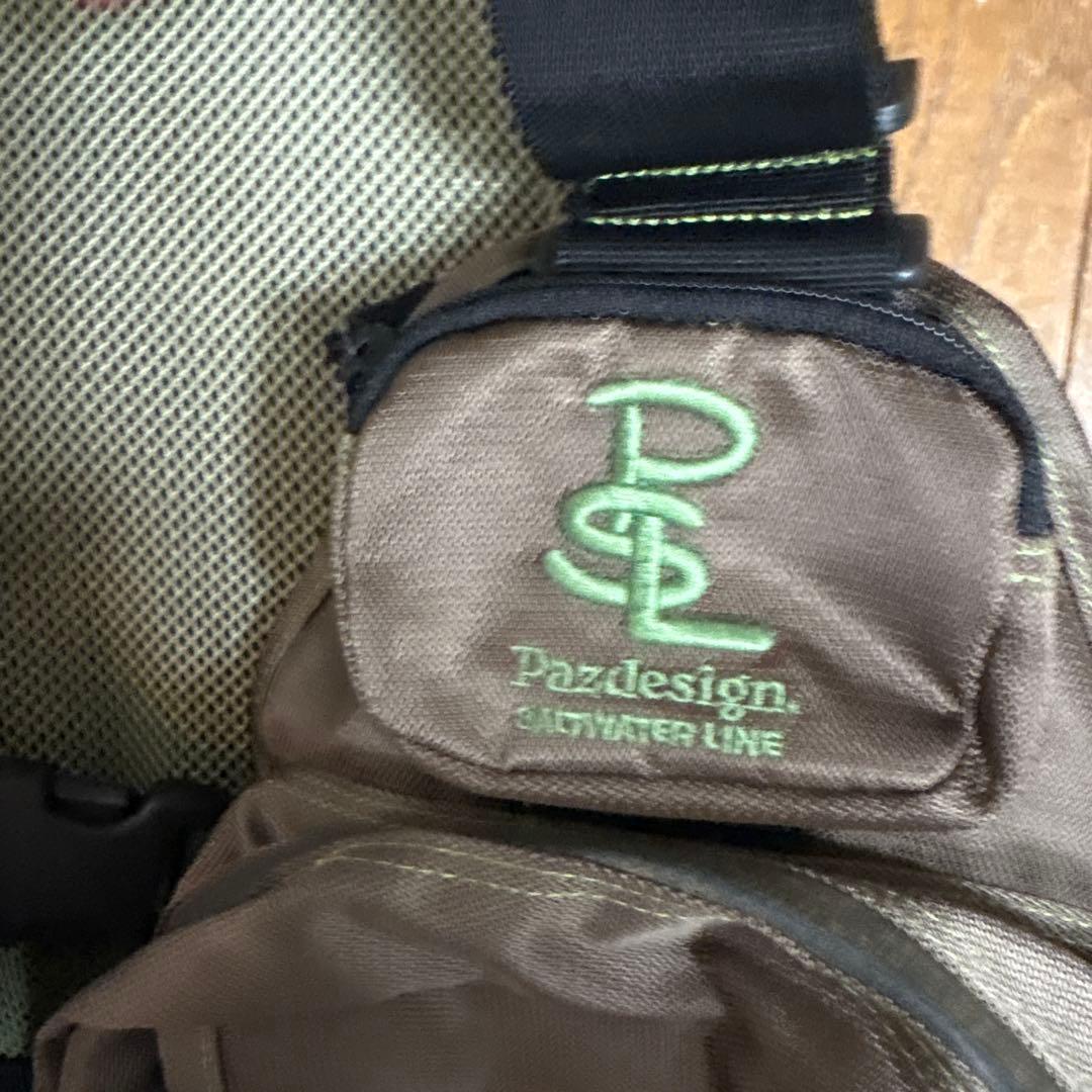 Pazdesign Saltwater Line ライフジャケットフリーsize
