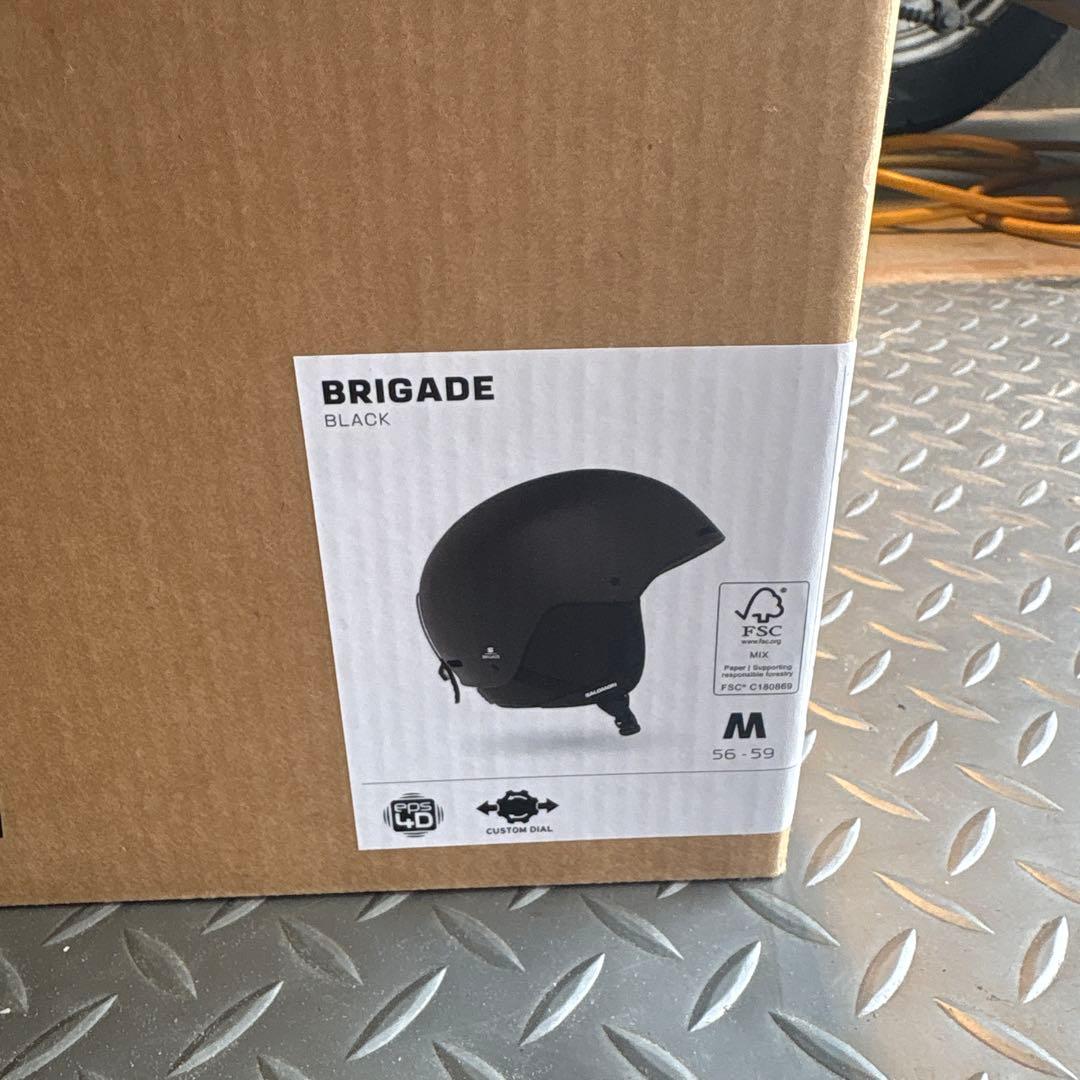 salomon スノーボード スキー ヘルメットM BRIGADE