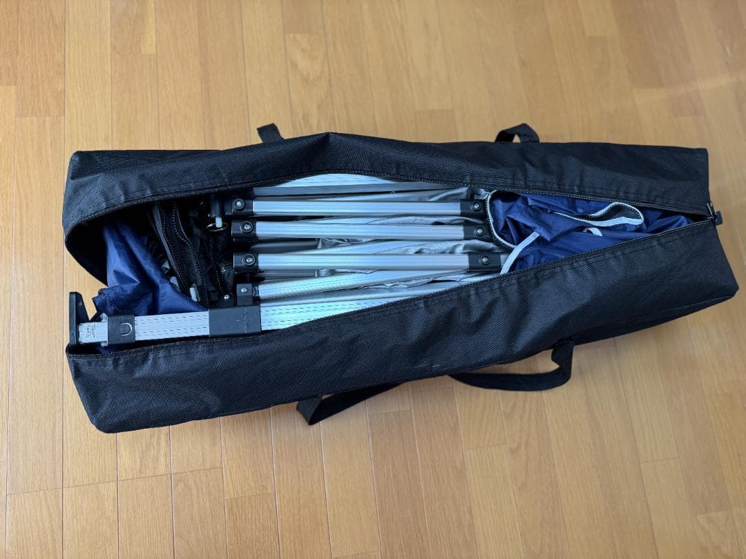 FIELDOOR フィールドア ワンタッチタープテント 2.0×2.0m ブルー