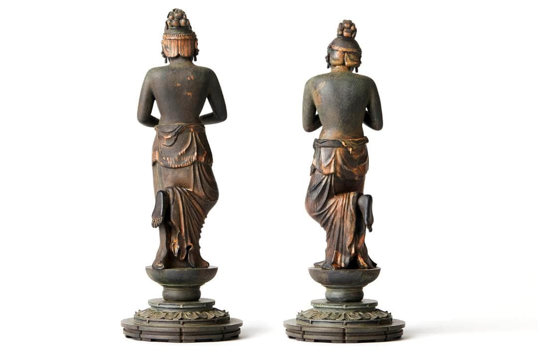 ★新品同様★イスム TanaCOCORO 掌 仏像 観音菩薩 勢至菩薩★15