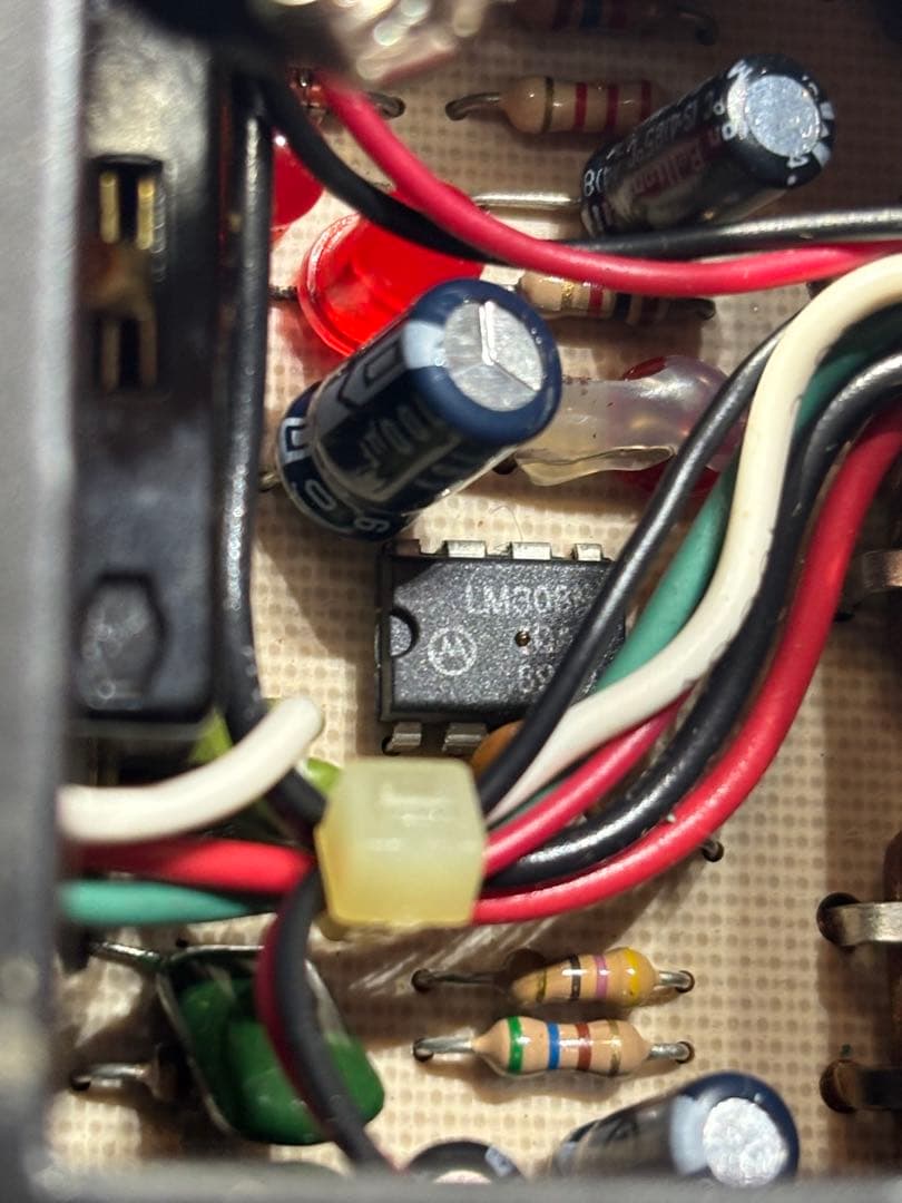 Proco Turbo RAT 1989年 LM308N DISTに僅かなガリ