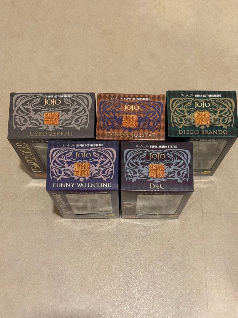 超像可動 Steel Ball Run スチールボールラン まとめ売り WF限定