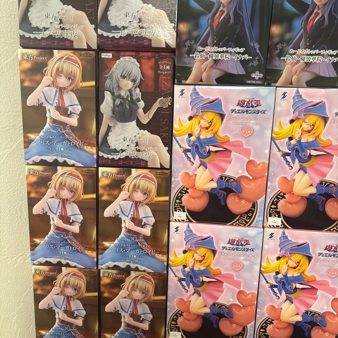 【新品未開封】 美少女フィギュア　まとめ売り　東方　遊戯王　アリス　咲夜