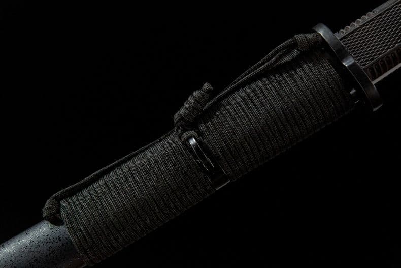 戦術刀 中金 古兵器 武具 刀装具 鋼刀 冷兵器 黒武者 護身工具 武士道