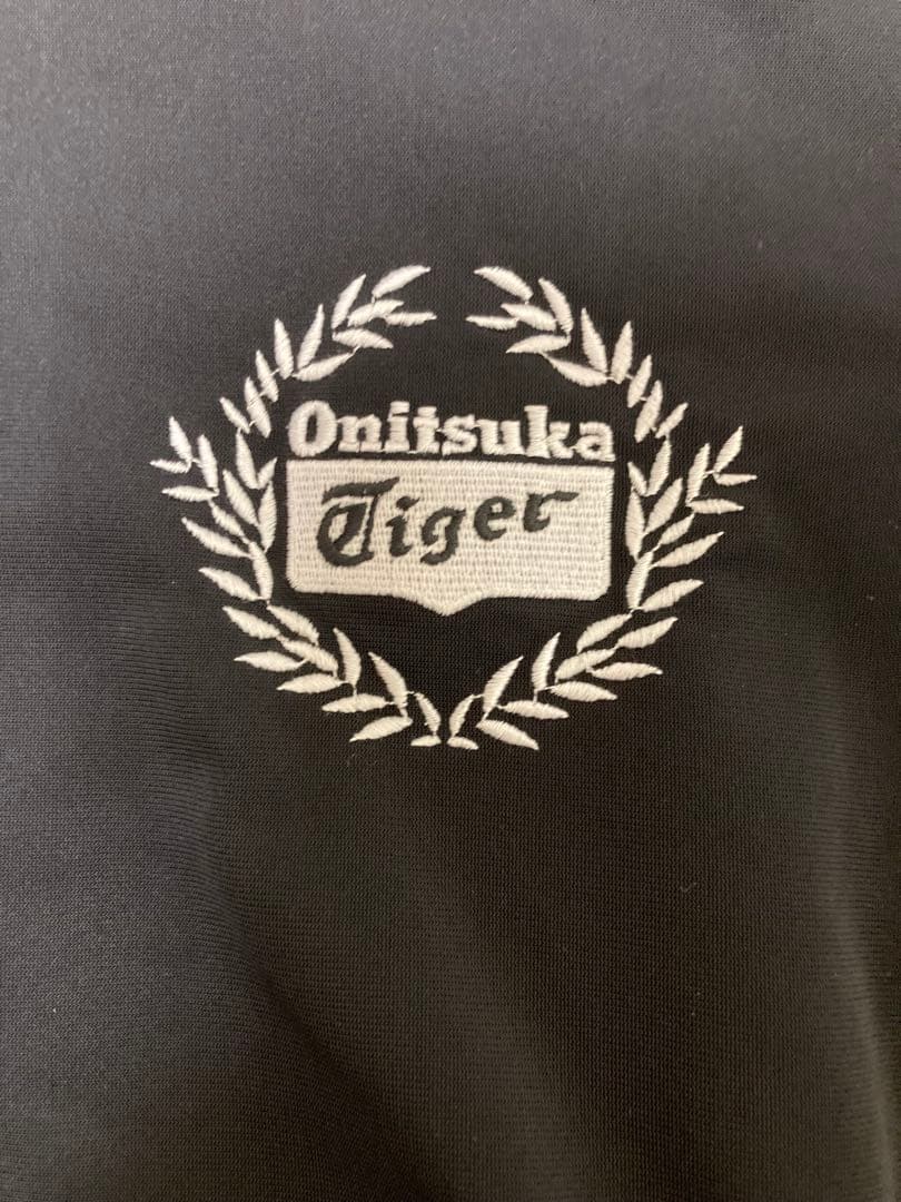 【美品】【レア品】Onitsuka Tiger ブラック ジャージジャケット