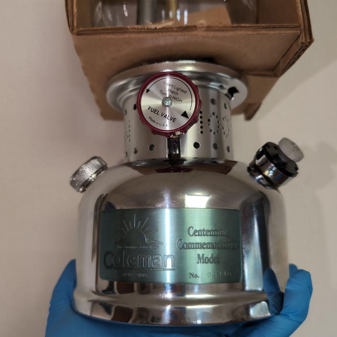 《年末年始sale》《未使用》Coleman 100周年 センテニアル ランタン