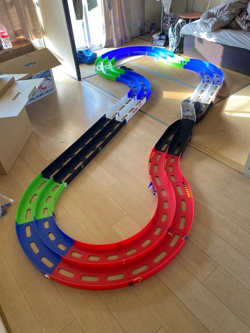 ミニ四駆のコース2セット