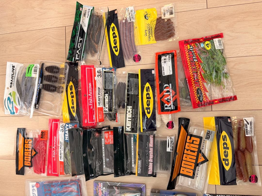 バス釣り ルアー／ワームセット まとめ売り