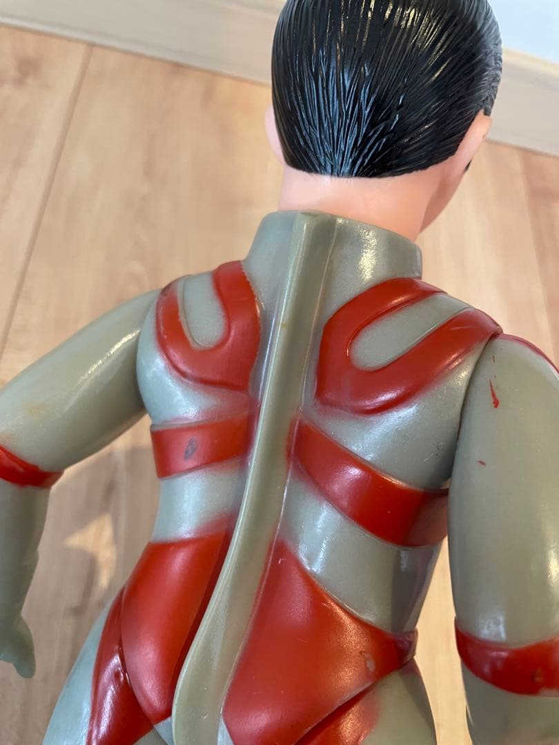 当時物　【ウルトラマンエースA 】面取れ　マスク取れ　ソフビ　ブルマァク