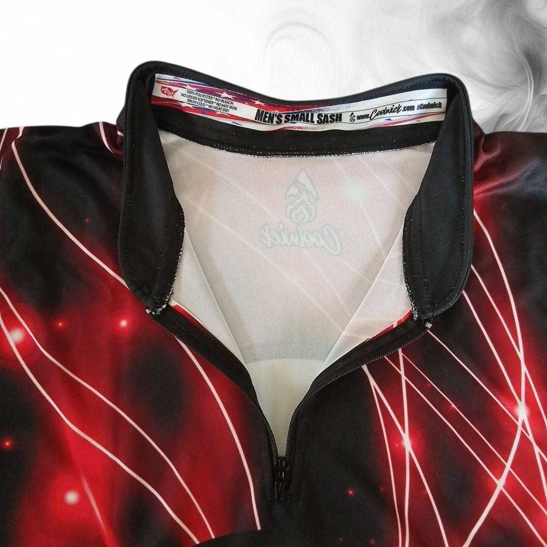 新品✨ボウリングウェア　MOTIV　日本サイズM　ブラック　レッド　USA製